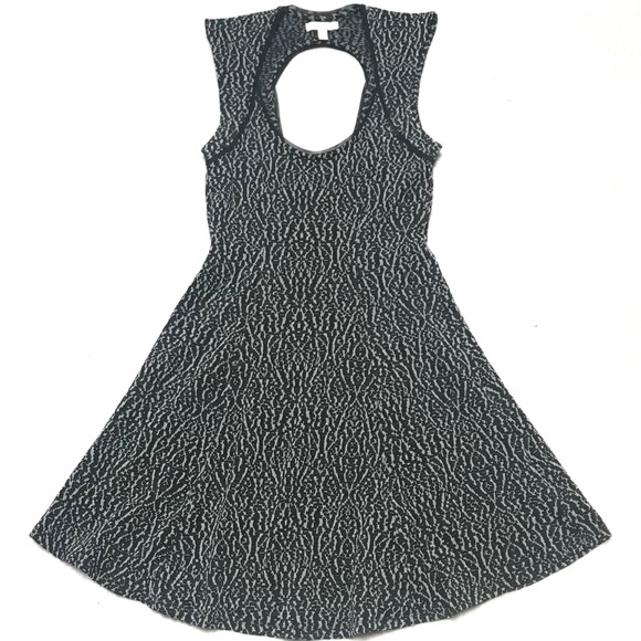 UO • Nylon Fit n Flare Dress - Picture 2 of 7